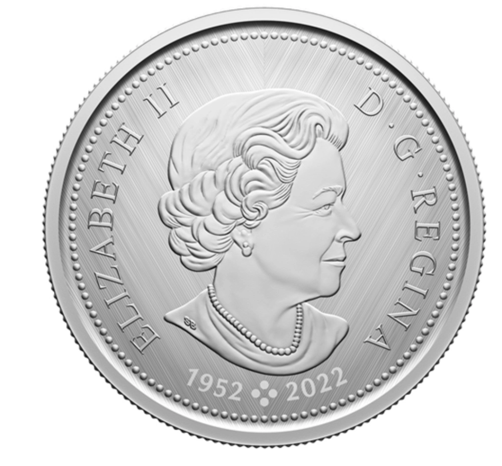 Фото Герб Канады на сереб