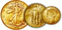 Читать новость нумизматики - В США появятся золотые монеты в каноническом стиле
