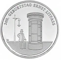 Читать новость нумизматики - Германия представила памятную монету в честь 200-летнего юбилея Эрнста Литфасса