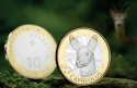 Читать новость нумизматики - Красный олень украсил биметаллическую монету