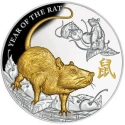 Читать новость нумизматики - Позолоченная монета 2020 «Год Крысы»