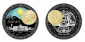 Читать новость нумизматики - Нурсултан Назарбаев на цветных монетах 1000 тенге