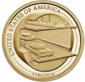 Читать новость нумизматики - Штат Вирджиния на 1 долларе серии «Американские инновации»