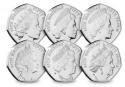 Читать новость нумизматики - Шесть монет 50 пенсов в честь 95-летия Елизаветы II