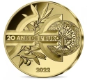 Читать новость нумизматики - 20-летие введения евро во Франции на четырех монетах