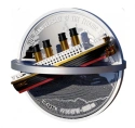 Читать новость нумизматики - 110-летие крушения Титаника на трехмерной монете