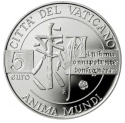 Читать новость нумизматики - 5 евро, посвященные энциклике папы римского «Хвала тебе» и «мировой душе»