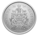 Читать новость нумизматики - Герб Канады на серебряных 50 центах МД Виннипега