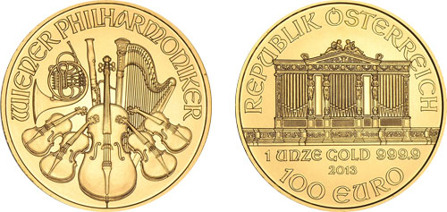 «Филармония» монета Австрия