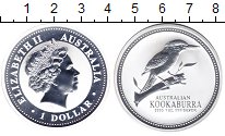 Монета Австралия 1 доллар Серебро 2003 UNC