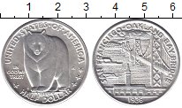 Монета США 1/2 доллара Серебро 1936 UNC-