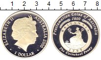 Монета Австралия 1 доллар Серебро 2000 Proof