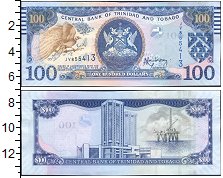 Банкнота Тринидад и Тобаго 100 долларов 2006 UNC
