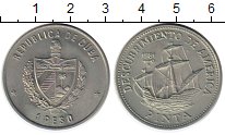 Монета Куба 1 песо Медно-никель 1981 UNC-