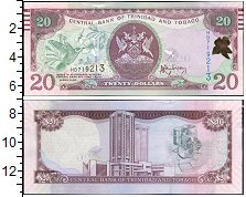 Банкнота Тринидад и Тобаго 20 долларов 2006 UNC