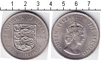 Монета Остров Джерси 5 шиллингов 1966 Медно-никель UNC-