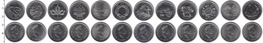 Набор монет Канада Канада-2000 Серебро 2000 Proof