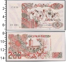 Банкнота Алжир 200 динар UNC