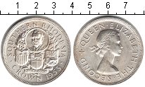 Монета Родезия 1 крона Серебро 1953 XF