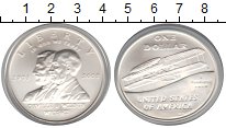 Монета США 1 доллар 2003 100-летие первого полёта братьев Райт Се...