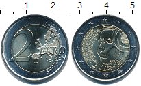 Монета Франция 2 евро 2015 225-летие Фестиваля Федерации Биметалл UNC