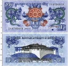 Продать Банкноты Бутан 1 нгултрум 2006 