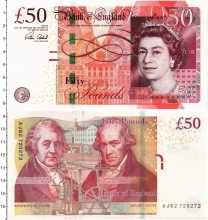 Продать Банкноты Великобритания 50 фунтов 2010 