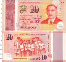 Продать Банкноты Сингапур 10 долларов 2015 Пластик