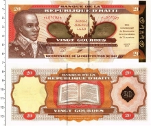Продать Банкноты Гаити 20 гурдес 2001 
