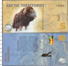 Продать Банкноты Арктика 5 долларов 2012 