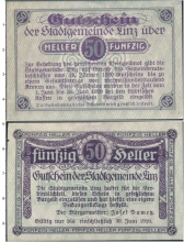 Продать Банкноты Германия : Нотгельды 50 геллеров 1920 