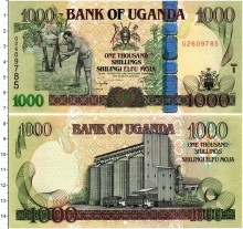 Продать Банкноты Уганда 1000 шиллингов 2009 