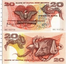 Продать Банкноты Папуа-Новая Гвинея 20 кин 1998 
