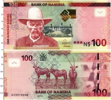 Продать Банкноты Намибия 100 долларов 0 