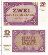 Продать Банкноты ФРГ 2 марки 1967 