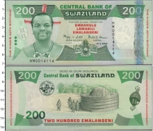 Продать Банкноты Свазиленд 10 долларов 2008 