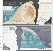 Продать Банкноты Польша 10 злотых 2010 