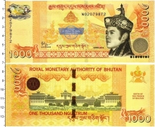 Продать Банкноты Бутан 1000 нгултрум 2016 