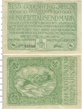 Продать Банкноты Веймарская республика 100000 марок 1923 
