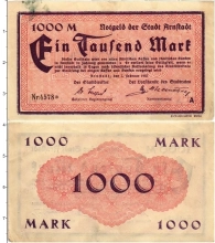 Продать Банкноты Германия : Нотгельды 1000 марок 1923 