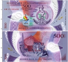 Продать Банкноты Вануату 500 вату 2017 