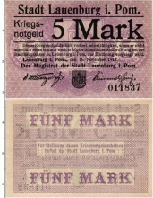 Продать Банкноты Германия : Нотгельды 5 марок 1918 