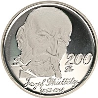 Продать Монеты Словакия 200 крон 2003 Серебро