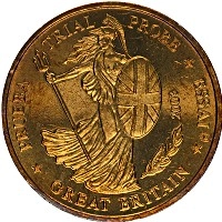 Продать Монеты Великобритания 50 центов 2002 Латунь