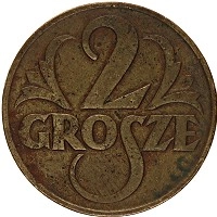 Продать Монеты Польша 2 гроша 1931 Бронза