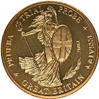 Продать Монеты Великобритания 20 евроцентов 2002 Латунь