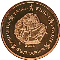 Продать Монеты Болгария 2 евроцента 2003 Бронза