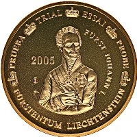 Продать Монеты Лихтенштейн 50 евроцентов 2005 