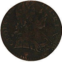 Продать Монеты Великобритания 1 фартинг 1775 Медь
