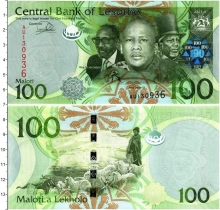 Продать Банкноты Лесото 100 малоти 2010 
